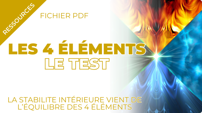 Lire la suite à propos de l’article Le test – Les 4 éléments