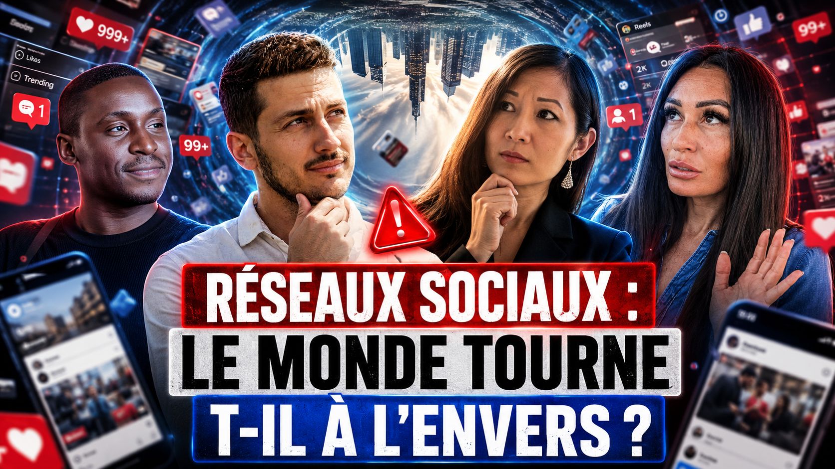 Réseaux sociaux : le monde tourne t-il à l&rsquo;envers ?