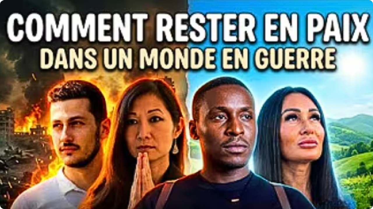 Comment rester en paix dans un monde en guerre ?